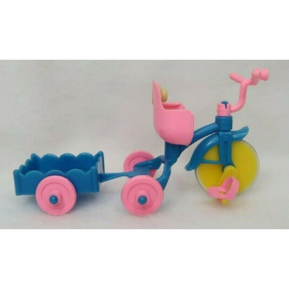 Vintage Liddle Kiddles Doll Tricycle Tracy Trikediddle #3769 Complete